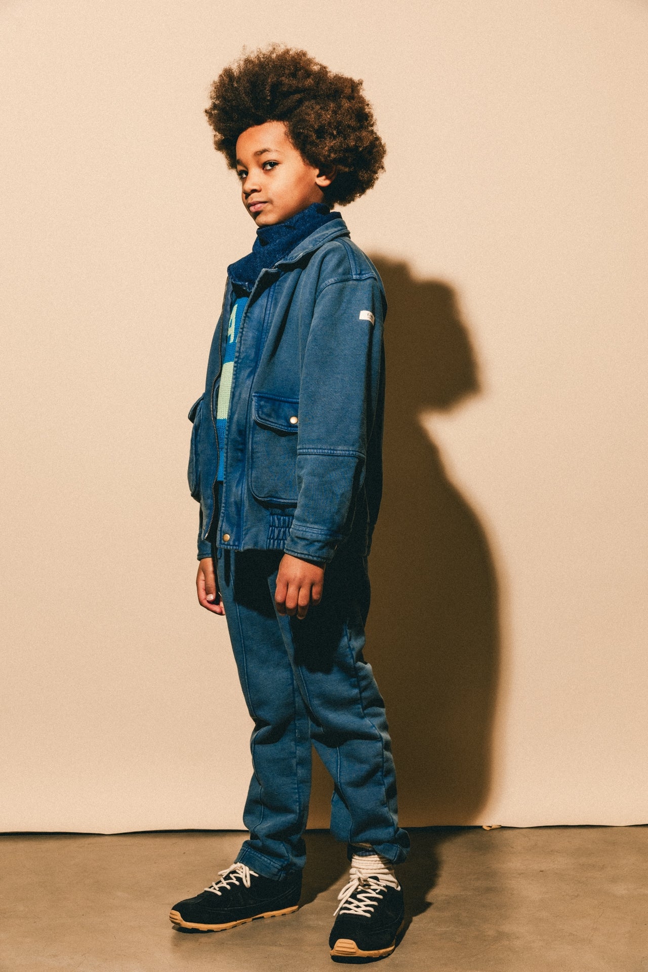 Sweat denim bomberjack Koto