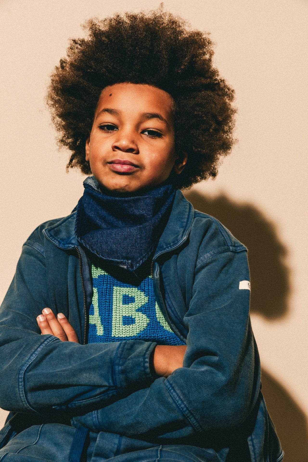Sweat denim bomberjack Koto