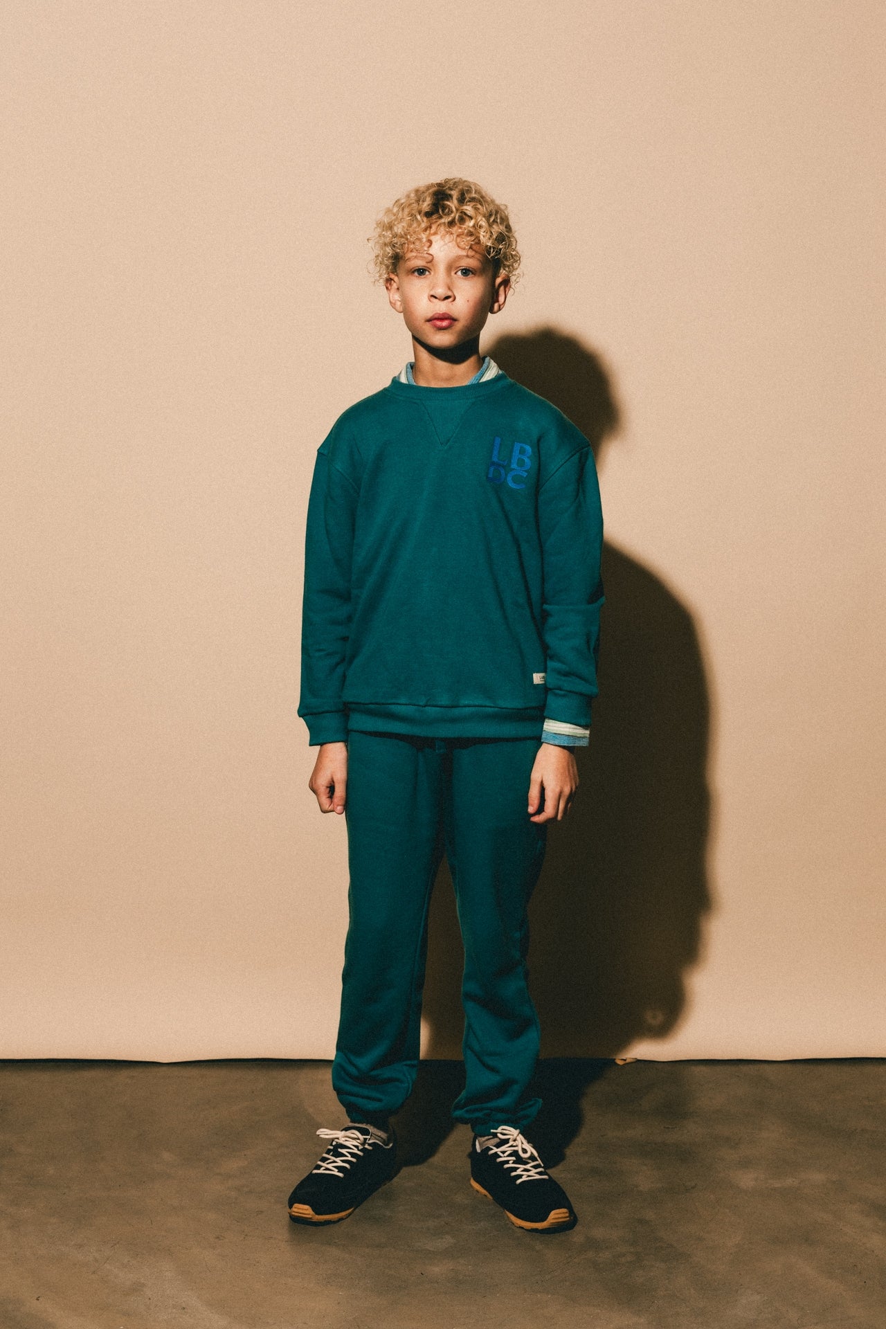 Zachte joggingsbroek donker groen Yashio