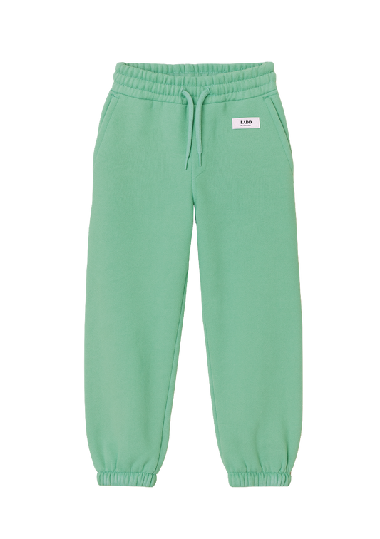 Zachte joggingsbroek licht groen Yashio