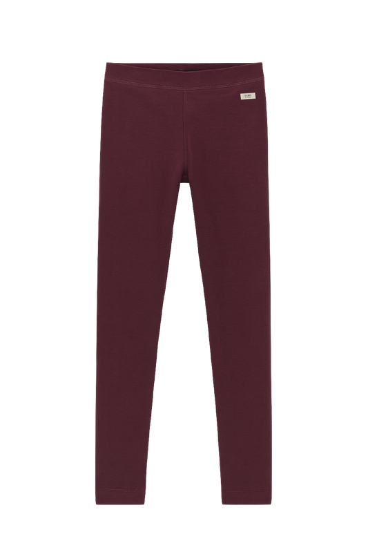 Paarse jersey legging Ninami