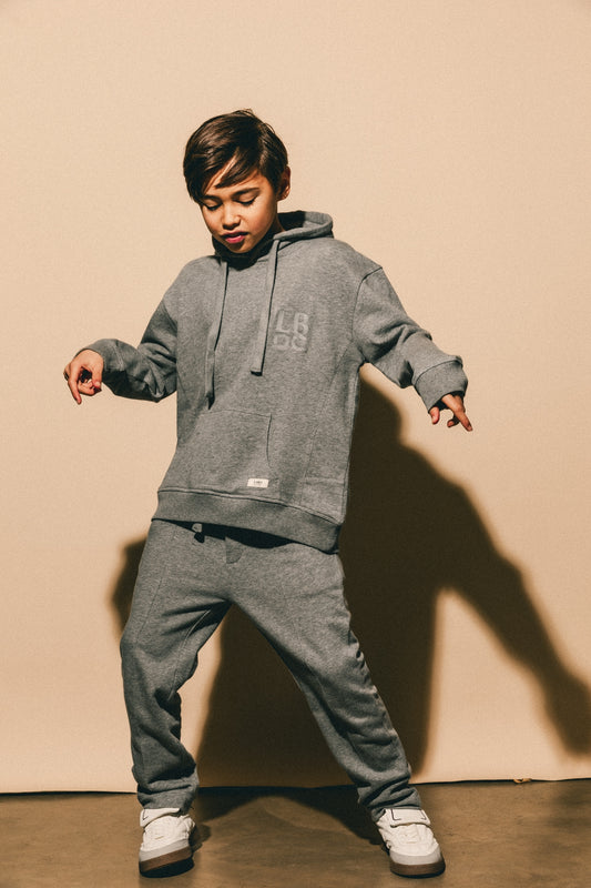 Hoodie trui grijs Hanno