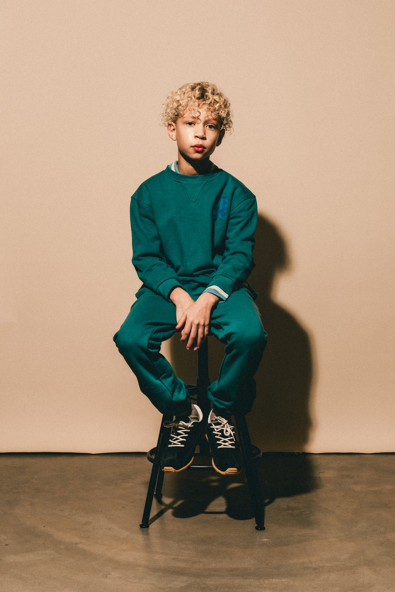 Groene trui met logo Tokio