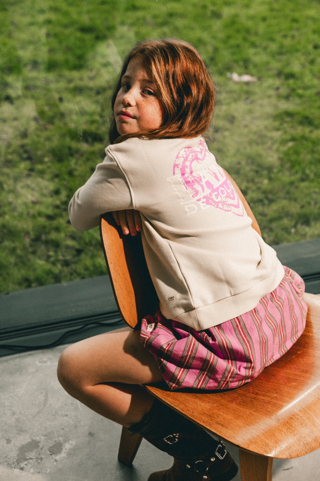 Zachte sweat trui off-white Tokio