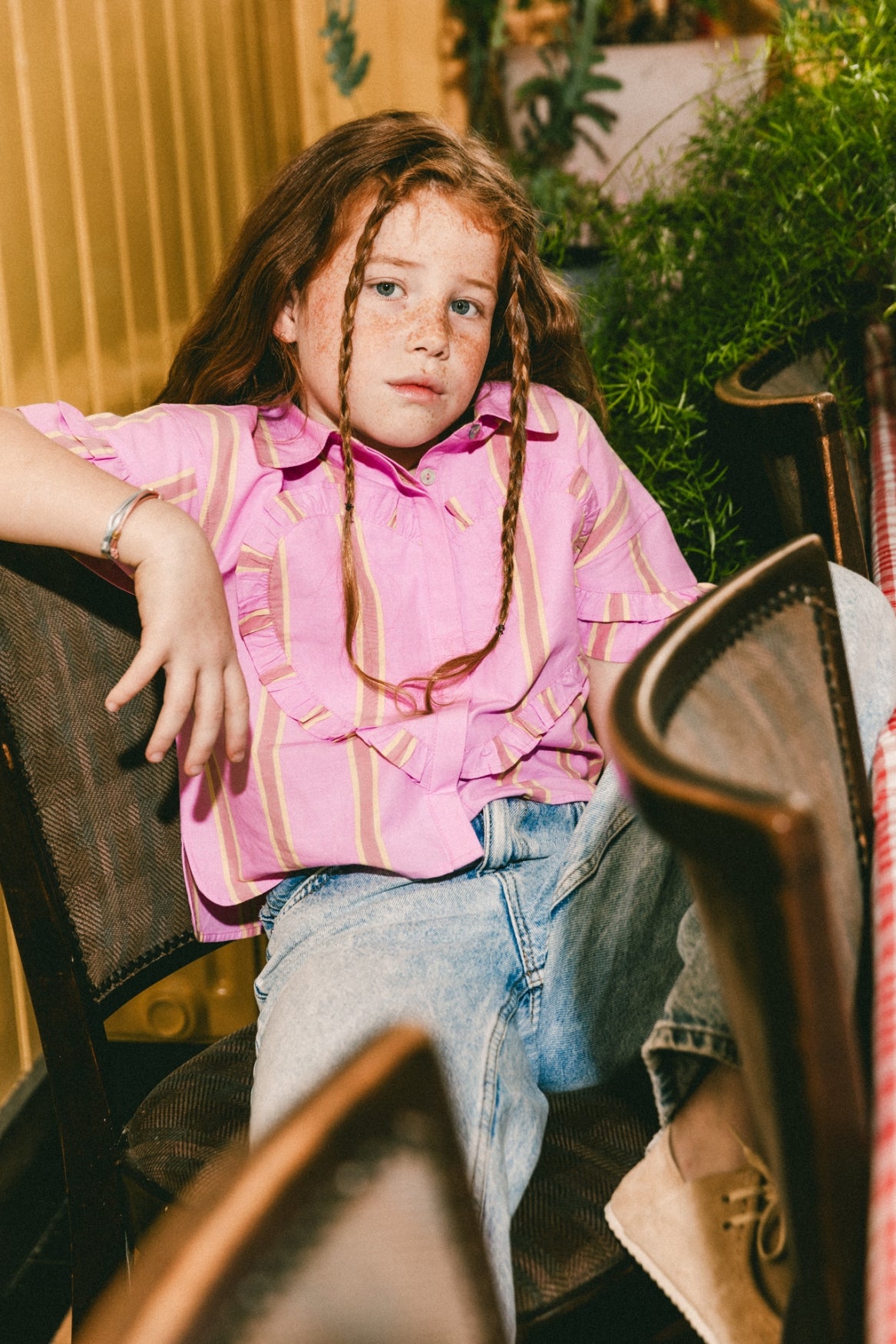Santel | Pink mulberry multi