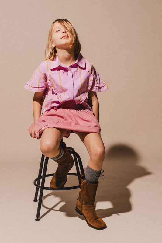 Clara skirt | Pink mulberry