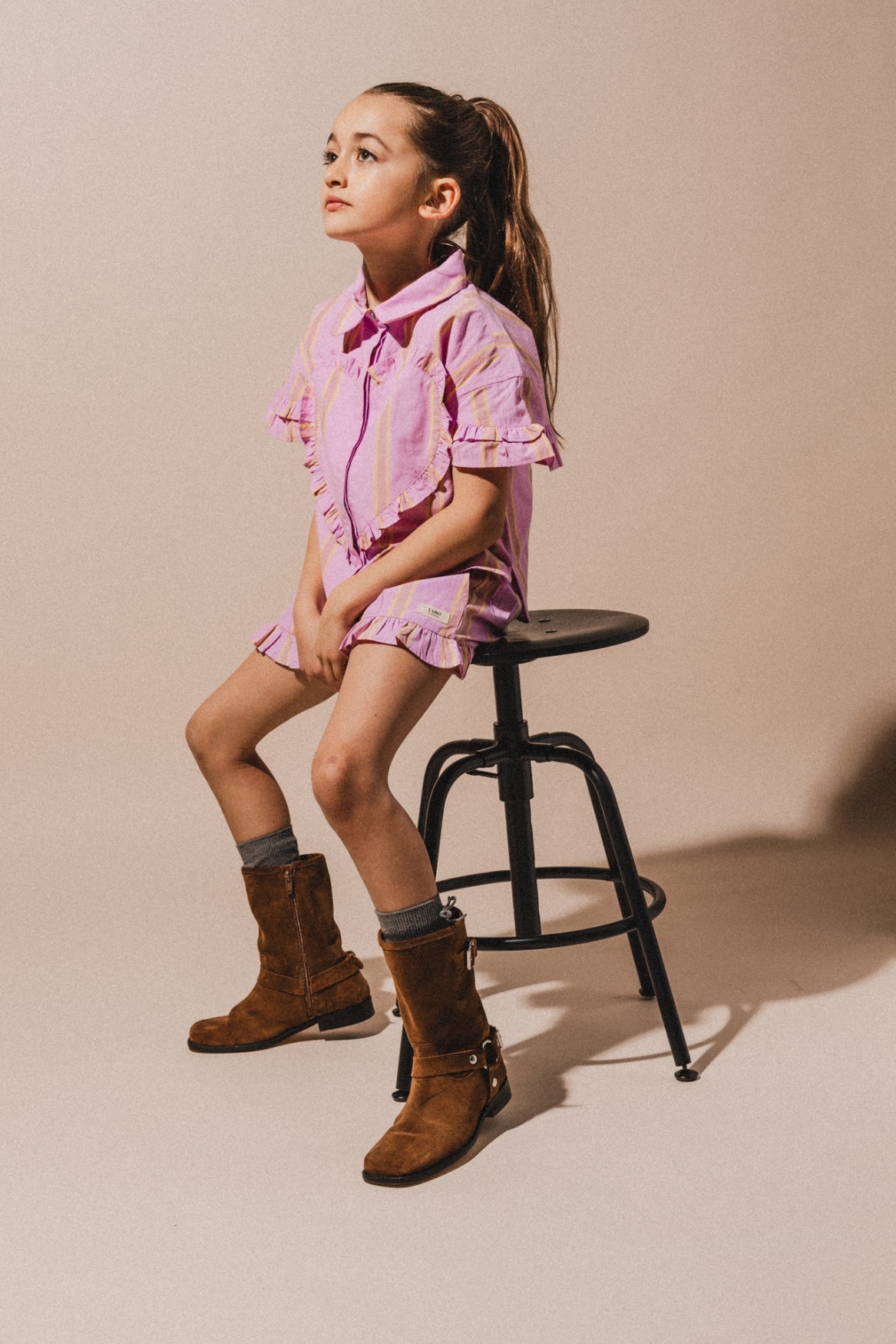 Falla short | Pink mulberry multi