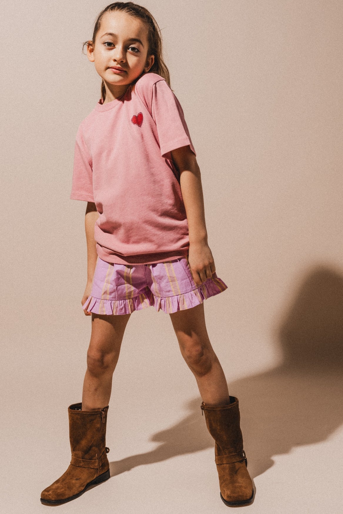 Falla short | Pink mulberry multi