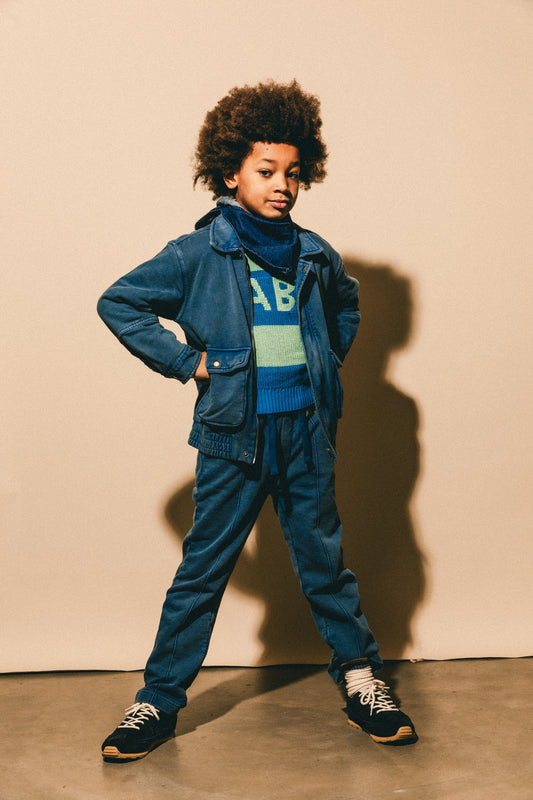 Denim sweat broek Seya