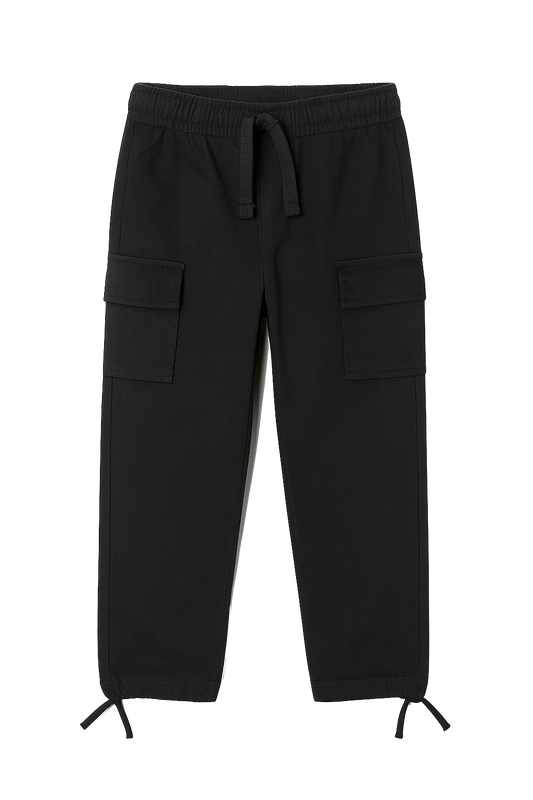 Cargo broek donker grijs Jash
