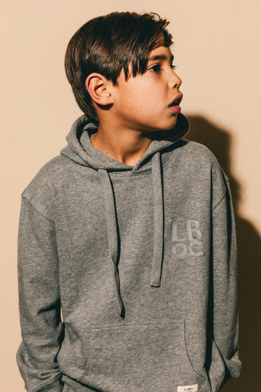 Hoodie trui grijs Hanno